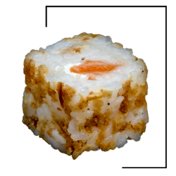 Crispy rolls saumon cheese